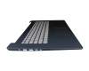 PR5S-GR Original Lenovo Tastatur inkl. Topcase DE (deutsch) grau/blau