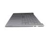 PT5SB-GE Original Lenovo Tastatur inkl. Topcase DE (deutsch) grau/grau mit Backlight