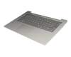 SN20M61743 Original Lenovo Tastatur inkl. Topcase DE (deutsch) grau/silber