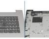 SN20M62883 Original Lenovo Tastatur inkl. Topcase DE (deutsch) grau/silber