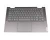 SN20Q40725 Original Lenovo Tastatur inkl. Topcase CH (schweiz) grau/grau mit Backlight