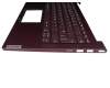 SN20W85052 Original Lenovo Tastatur inkl. Topcase UK (englisch) lila/lila mit Backlight