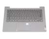 SN20W85253 Original Lenovo Tastatur inkl. Topcase DE (deutsch) grau/grau mit Backlight