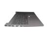 SN20Z3867 Original Lenovo Tastatur inkl. Topcase DE (deutsch) silber/grau mit Backlight