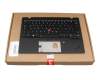 SN21E21113 Original Lenovo Tastatur inkl. Topcase DE (deutsch) schwarz/schwarz mit Backlight und Mouse-Stick