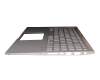 SN2580BL1SG-95710-2XA Original Asus Tastatur inkl. Topcase SF (schweiz-französisch) silber/silber mit Backlight