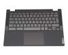 SR1SRB-GE Original Lenovo Tastatur inkl. Topcase DE (deutsch) grau/gold