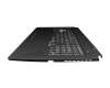 TSGAAD00X506000 Original Asus Tastatur inkl. Topcase DE (deutsch) schwarz/transparent/schwarz mit Backlight