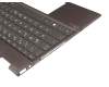 V172530AS1 GR Original Sunrex Tastatur inkl. Topcase DE (deutsch) schwarz/grau mit Backlight