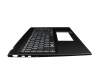 V203122NK2 Original Sunrex Tastatur inkl. Topcase DE (deutsch) schwarz/schwarz mit Backlight